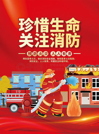 圖片免費(fèi)下載 樓宇消防安全宣傳海報素材 樓宇消防安全宣傳海報模板 千圖網(wǎng)